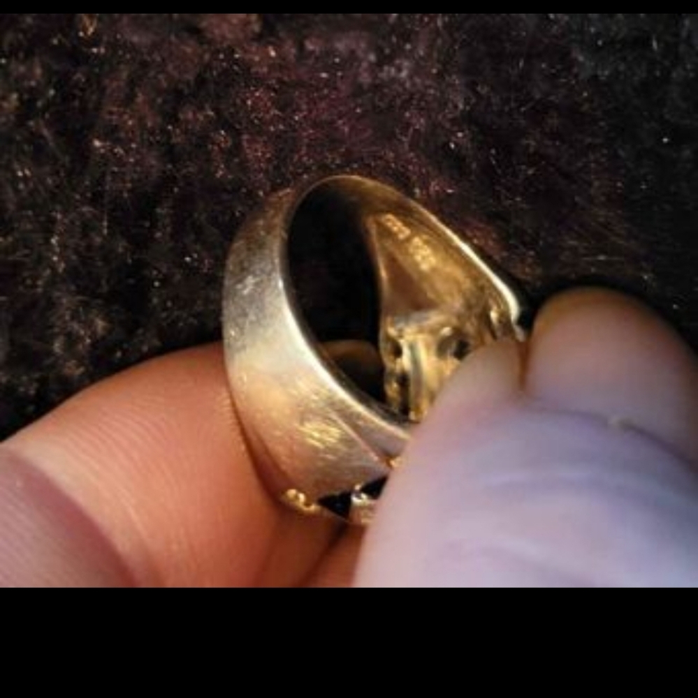 LADIES RING SZ 8 - Picture 6 of 6
